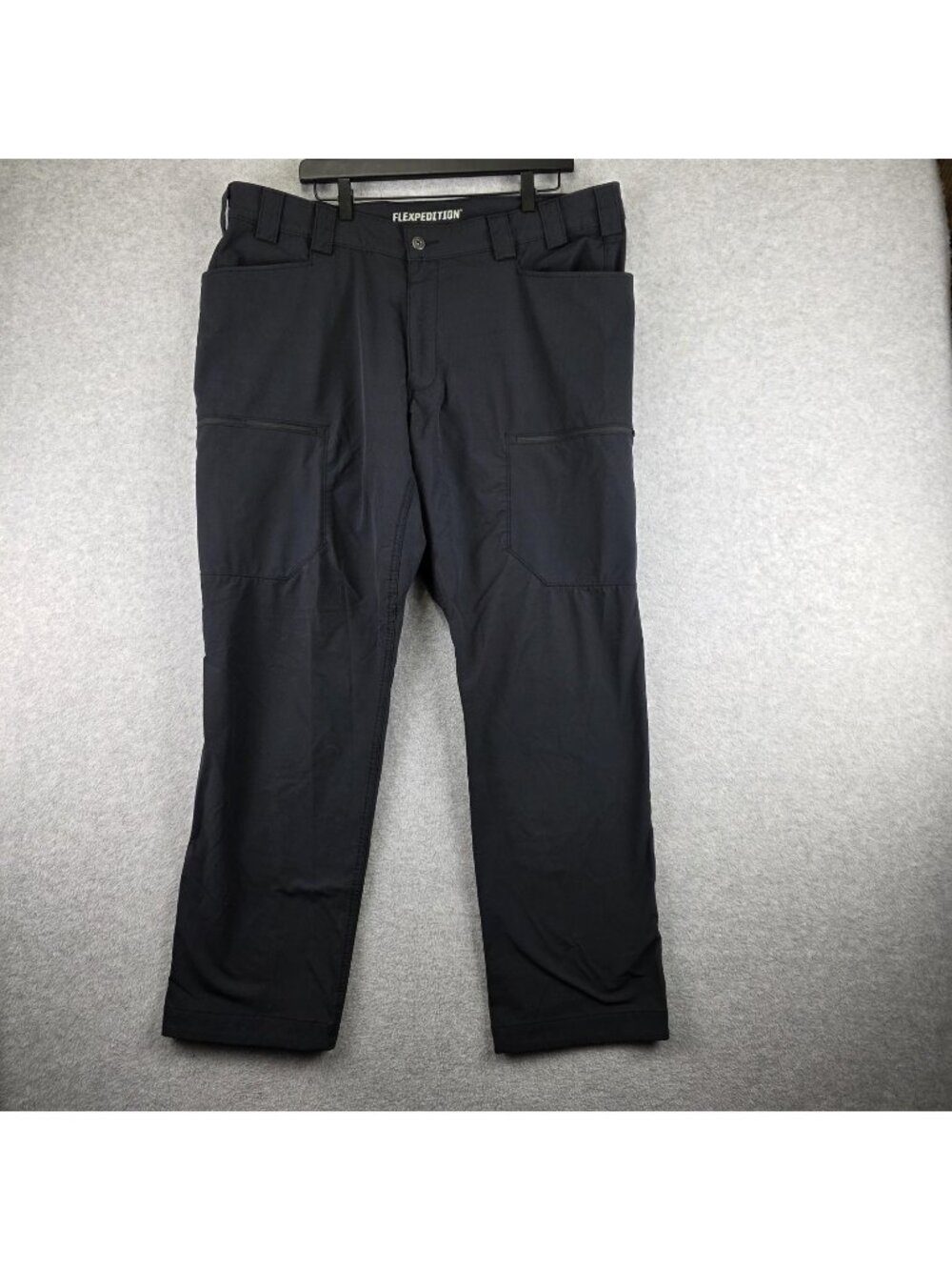 Duluth Trading Co. Pants Mens 40x32 Black Cargo Flexpedition Microfiber Stretch